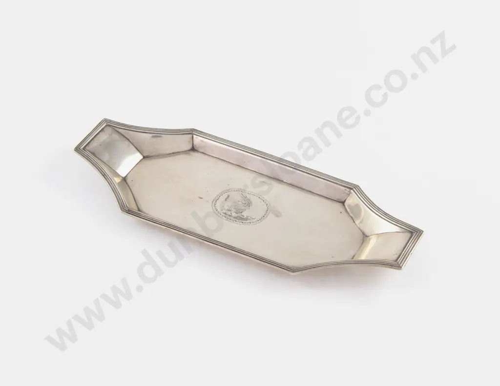 Geo III S/S Pen Tray by Hester Bateman Image 1++