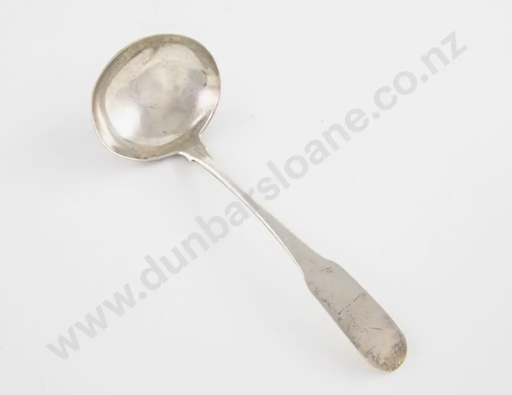 Geo III Irish S/S Sauce Ladle Image 1++