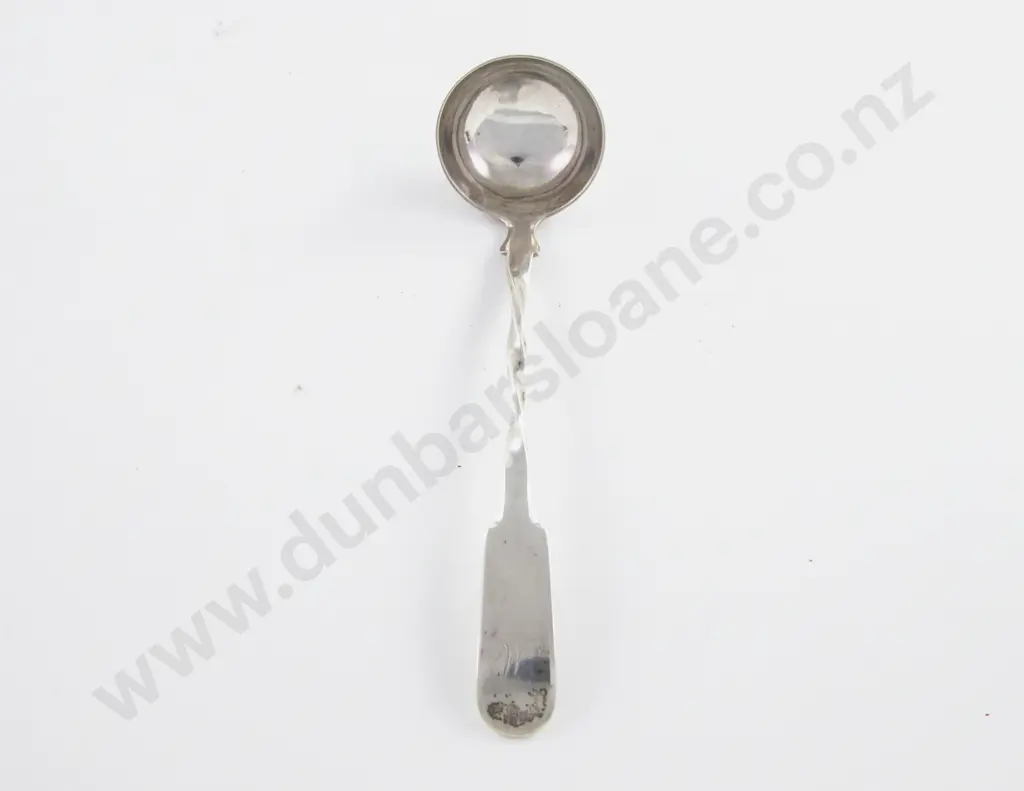 Geo III Scottish S/S Sauce Ladle Image 1++