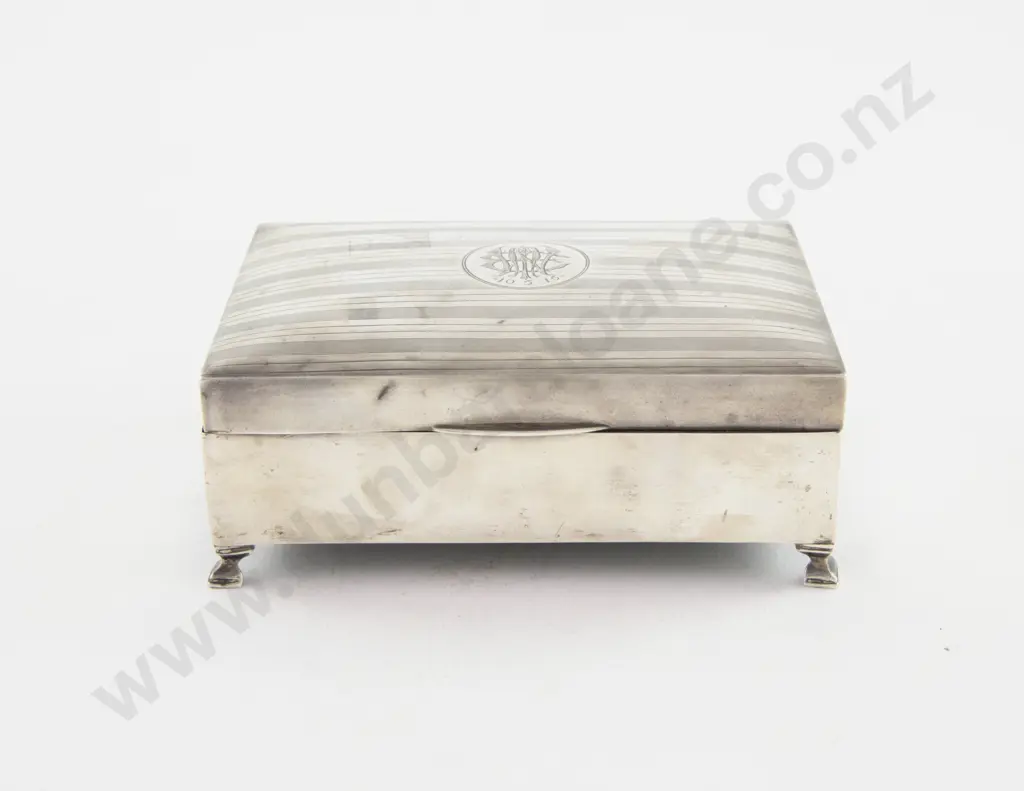 Art Deco S/S Jewellery Box Image 1++