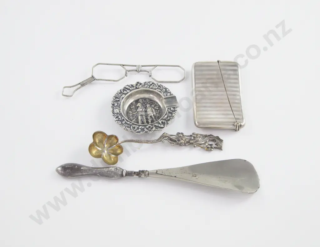 Geo V S/S Engine Turned Calling Card Case Image 1++