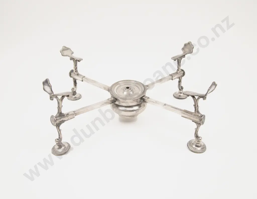 C19th S/Plate Warming Stand Image 1++