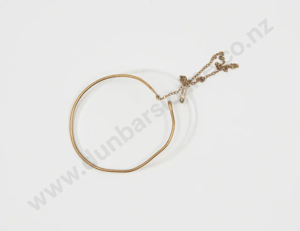 Antique Gold Plated Mounted Eye Monocle Image 1++