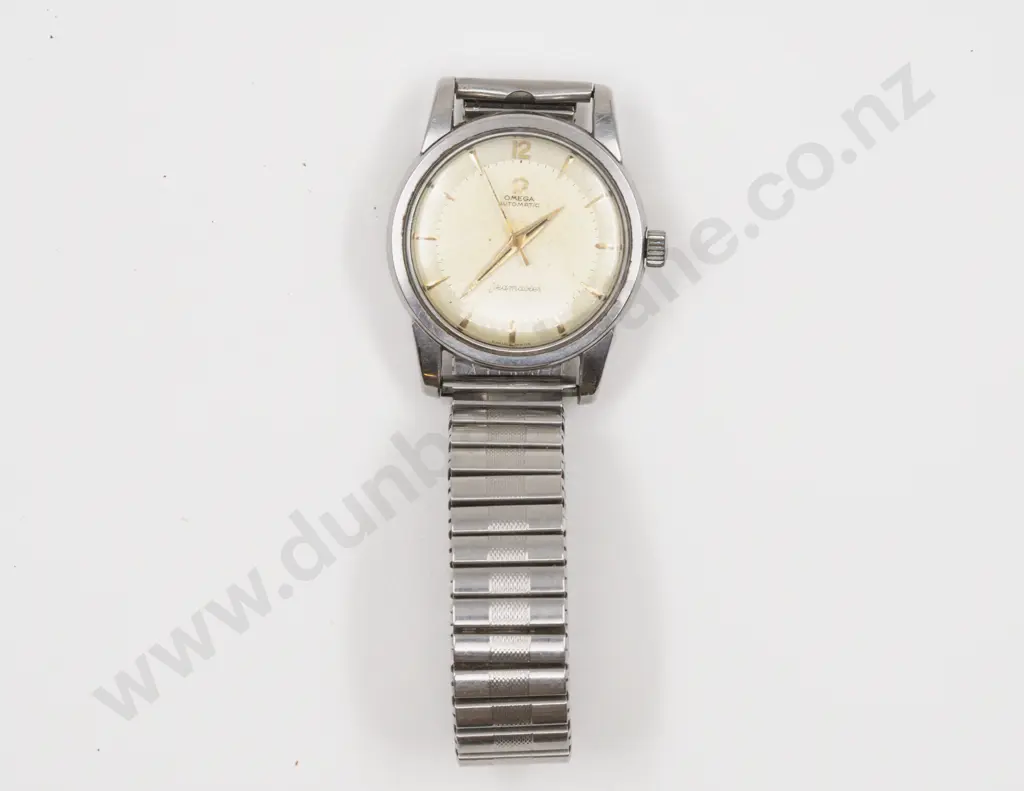 Vintage Omega Automatic Seamaster Stainless Steel Gents Wrist Watch Image 1++