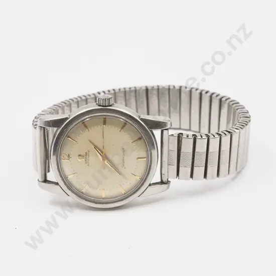 Vintage Omega Automatic Seamaster Stainless Steel Gents Wrist Watch