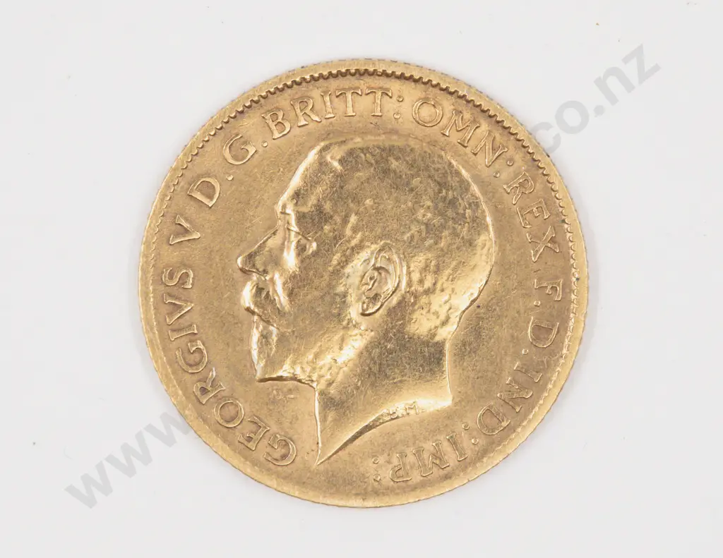 1912 Half Gold Sovereign Image 1++