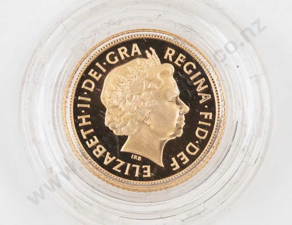 EIIR 1999 Proof Gold Half Sovereign Royal Mint #0894 Image 1++