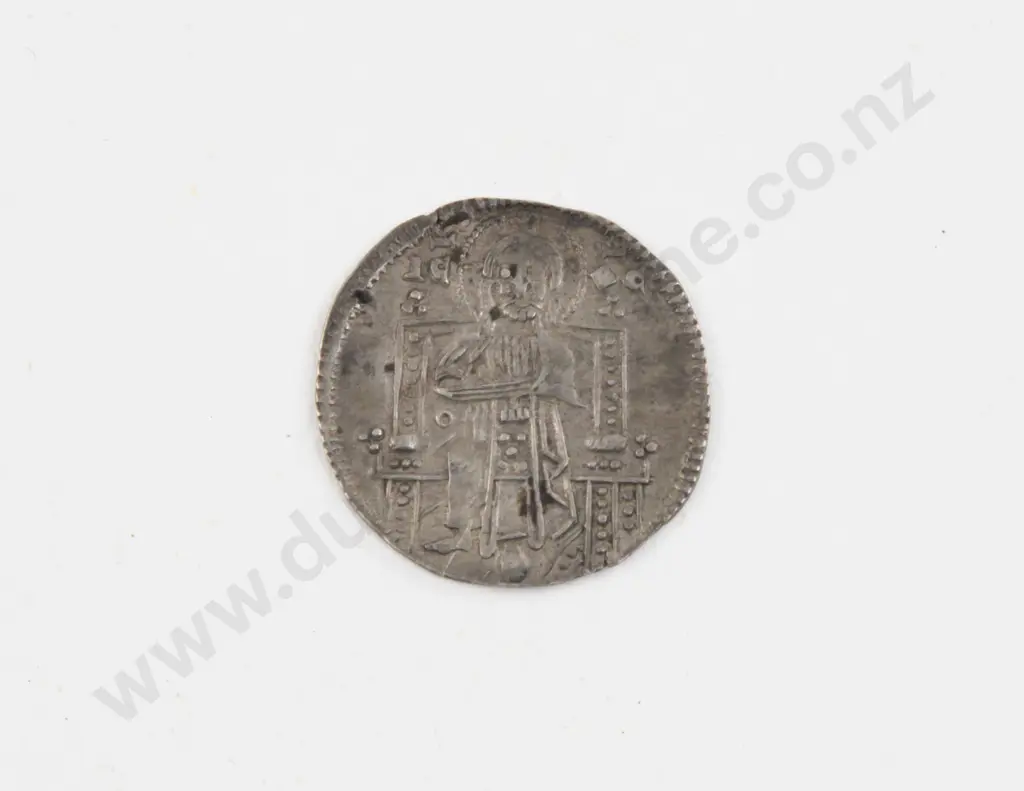 Italy Venice Doge Silver Grosso Medival Coin Image 1++