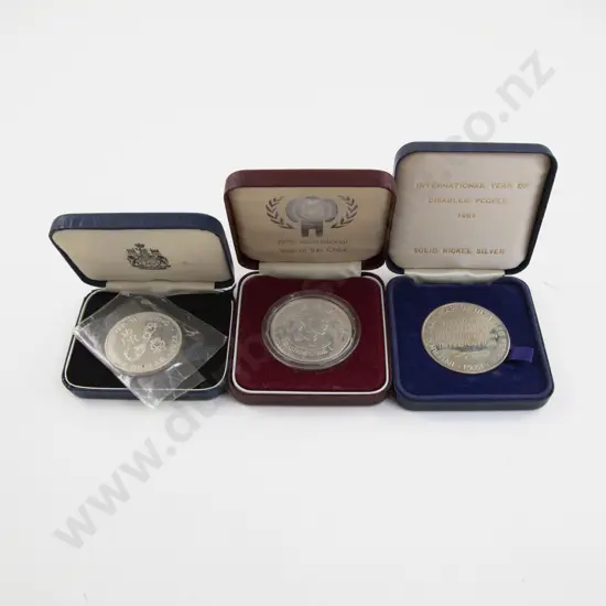 1979 Lesotho International Year of the Child 1oz Silver 15 Maloti