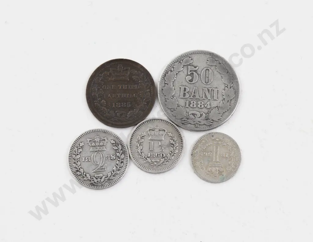 British Coinage Four Maundy Coins Image 1++