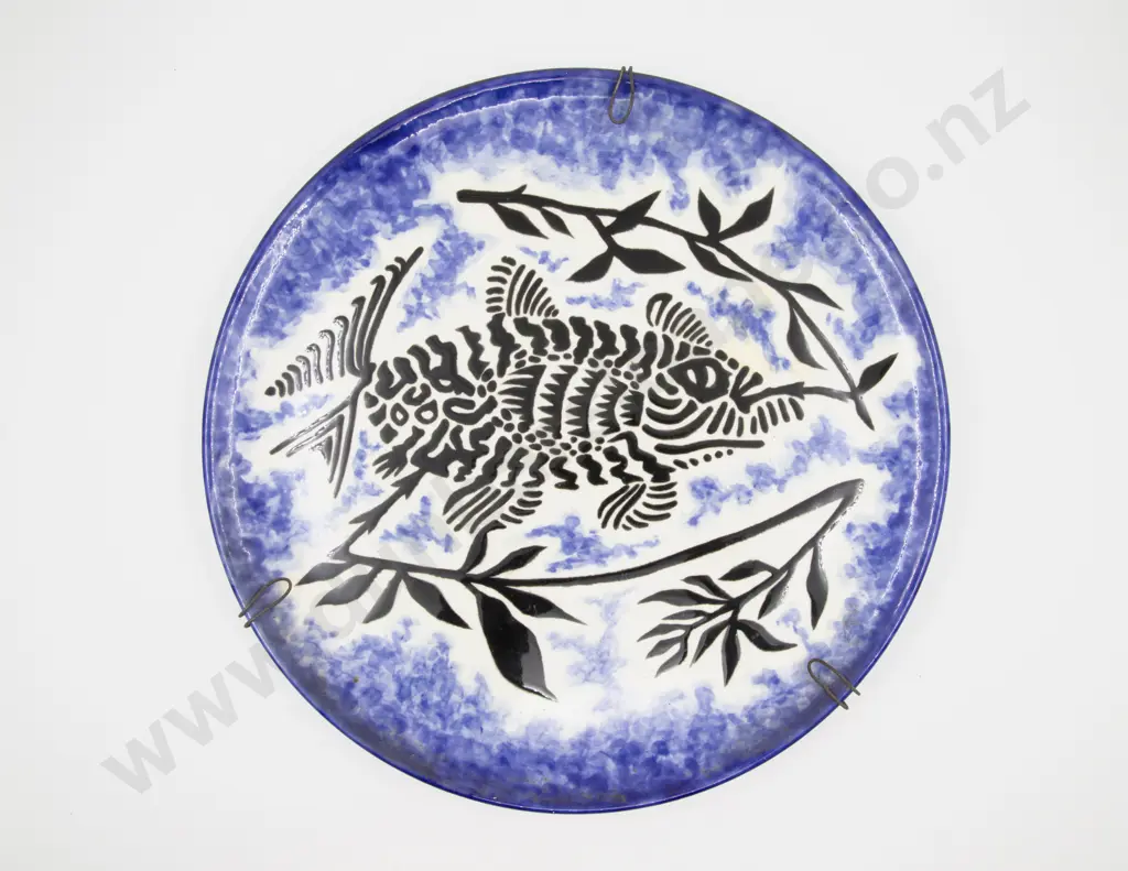 French Jean Lurçat (1892-1966) Sant-vicens Charger Image 1++