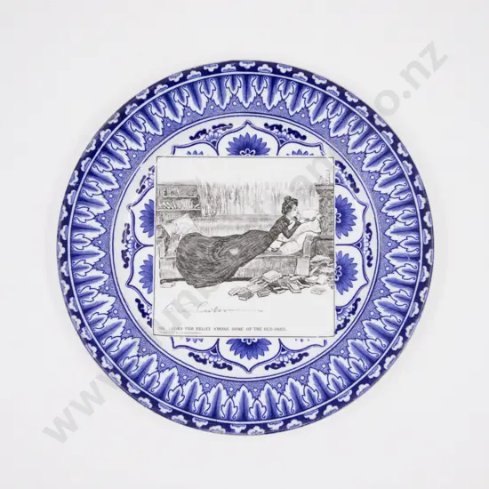 Royal Doulton Blue & White Plates