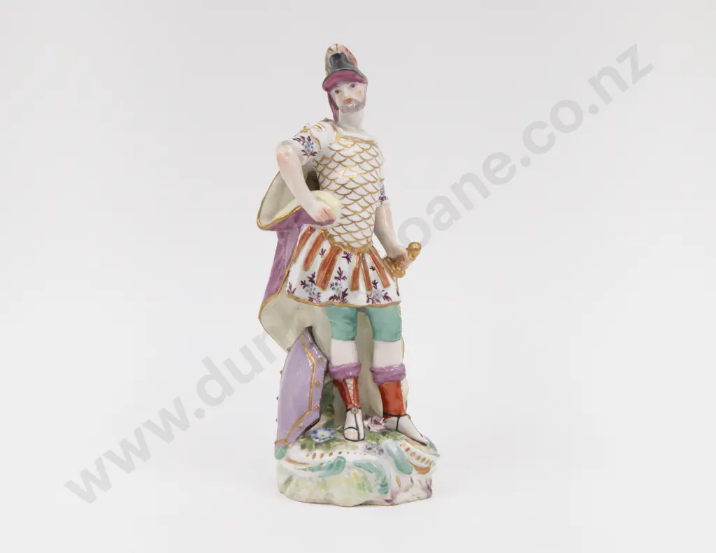 C19th Chelsea Style Figure of Mars Image 1++