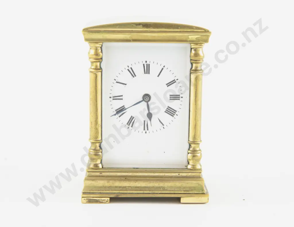 Small Brass Cased Carriage Clock Image 1++