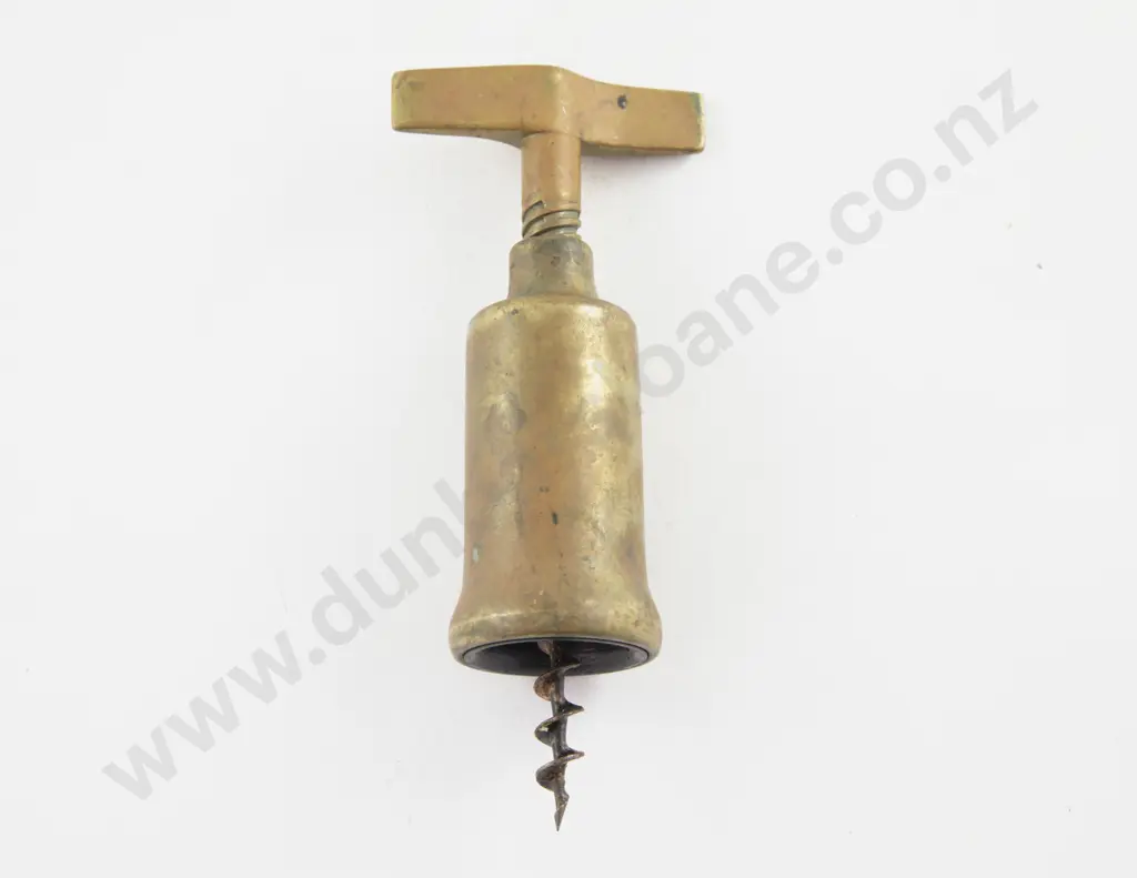 Thomason Patent Style Bronzed Brass Corkscrew Image 1++