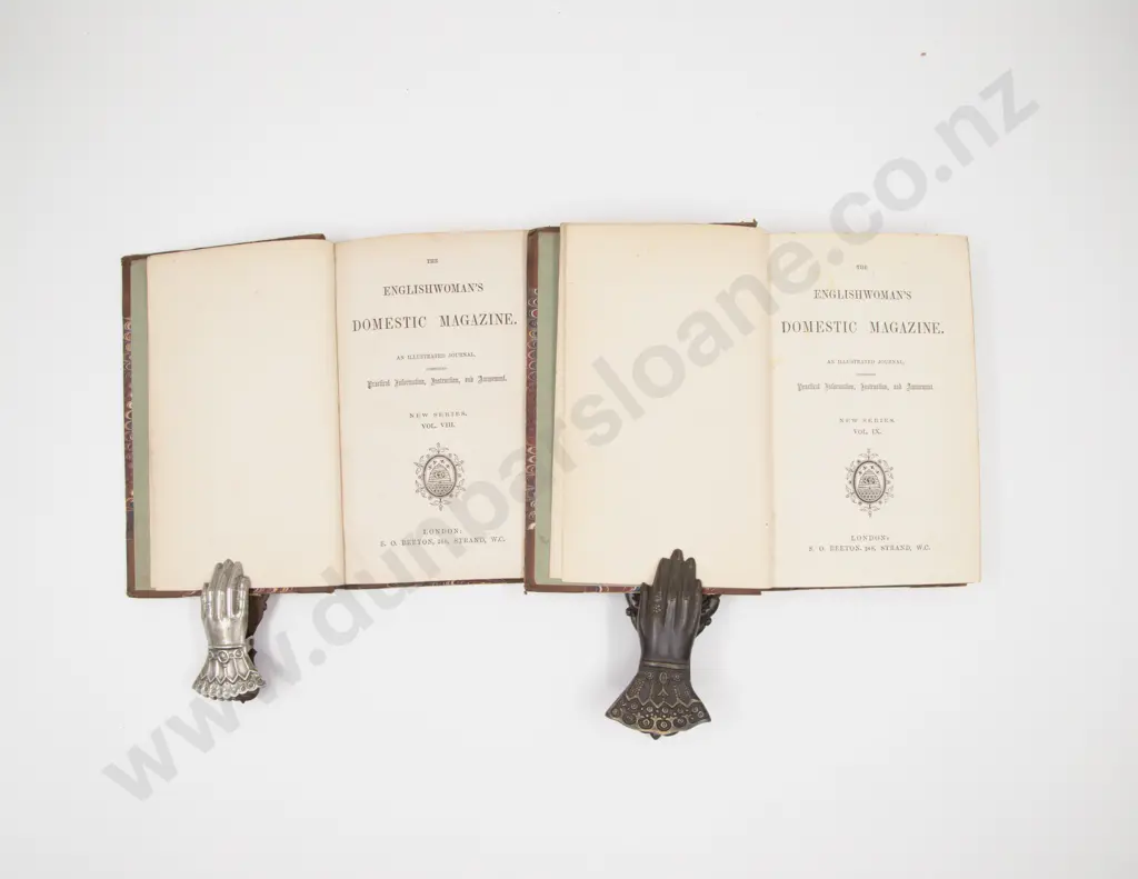 Two Englishwoman's Magazines C1864 Image 1++