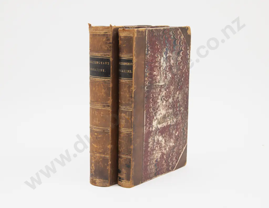 Two Englishwoman's Magazines C1864 Image 1++