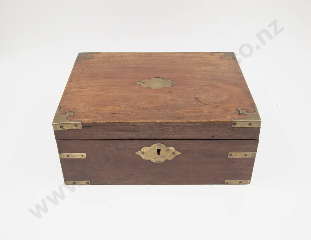 Victorian Mahogany Writing Slope Image 1++