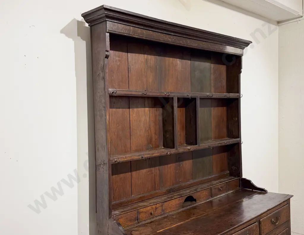 GeoIII Oak Welsh Dresser Image 1++