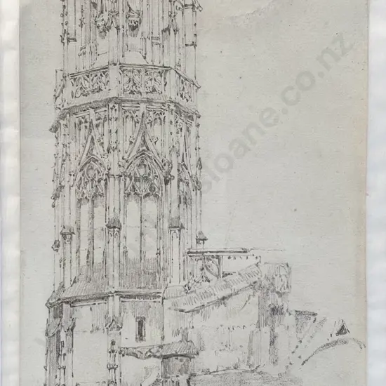 Richard Parkes Bonington (British 1801-1828) - Palais de Justice Roven