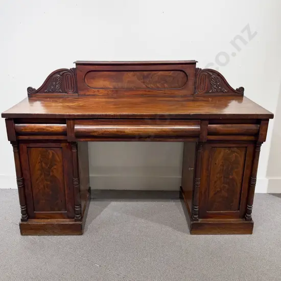 WMIV Mahogany Pedestal Sideboard
