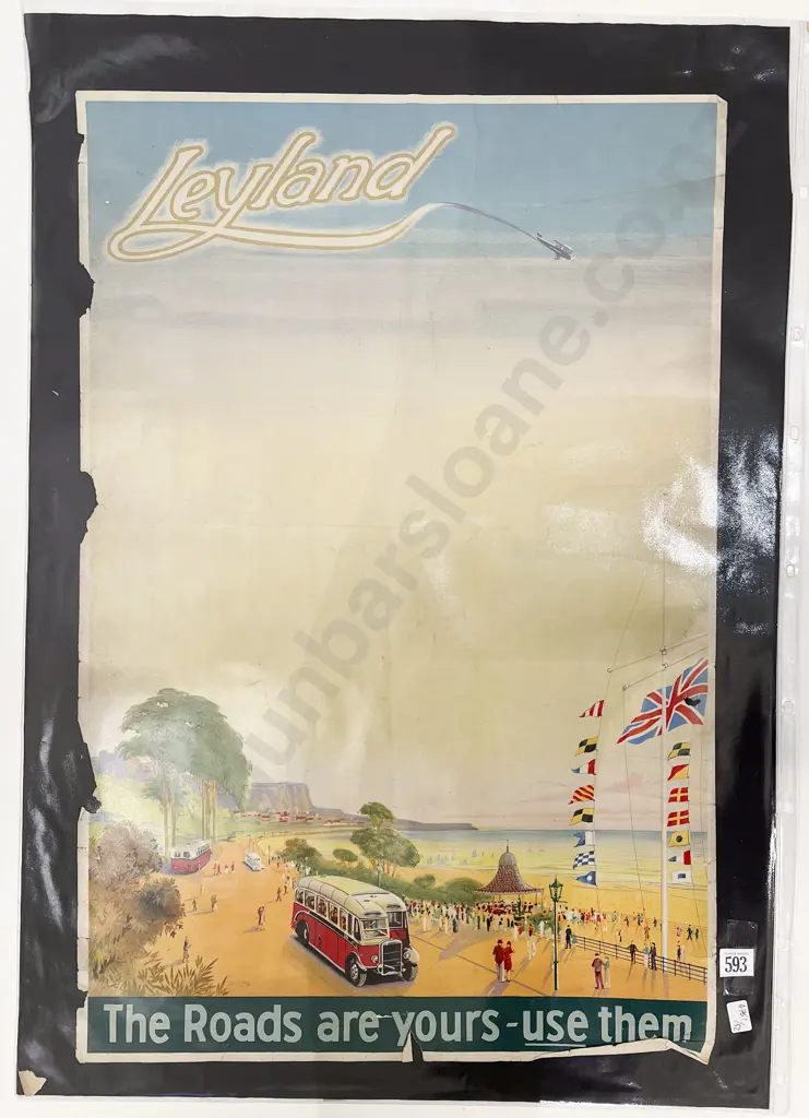Vintage Leyland Motors Poster Image 1++