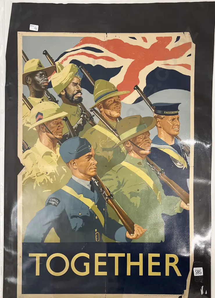 Two WWII British Posters Image 1++