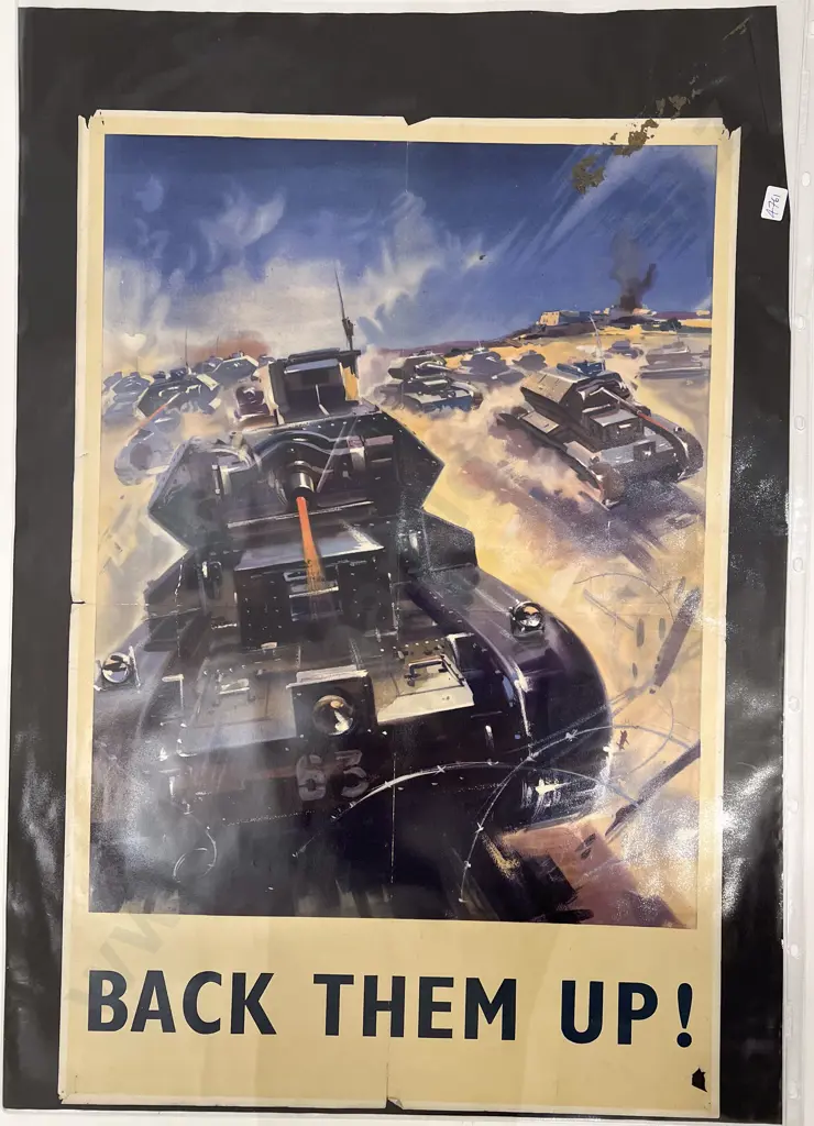 Two WWII British Posters Image 1++