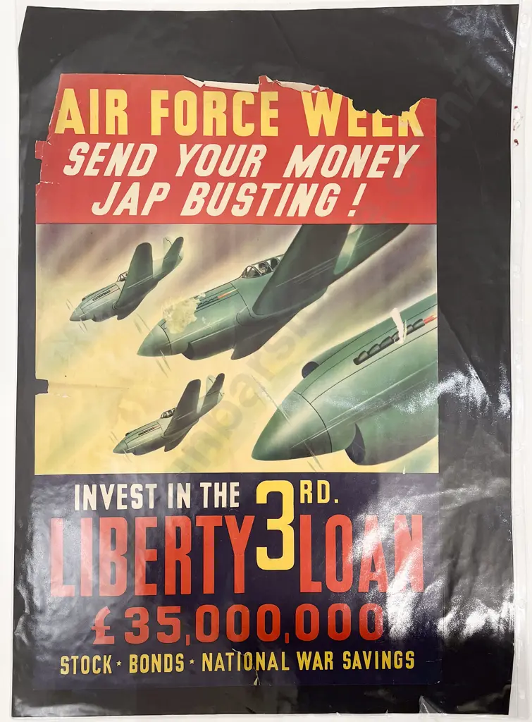 Two WWII British R.A.F. Posters Image 1++