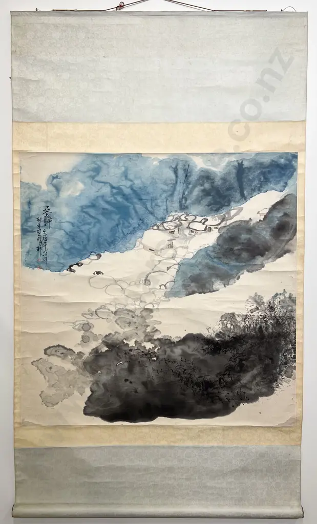 Antique Chinese Scroll Image 1++
