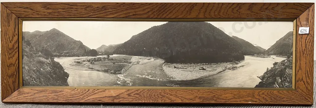 R P Moore (1881-1948) - Junction of Hope at Buller River Image 1++
