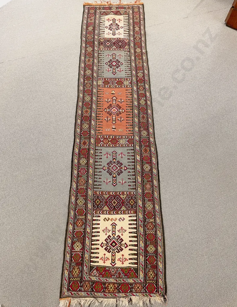 Antique Kilim Runner Image 1++