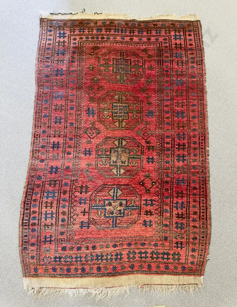 Antique Persian Tribal Rug Image 1++