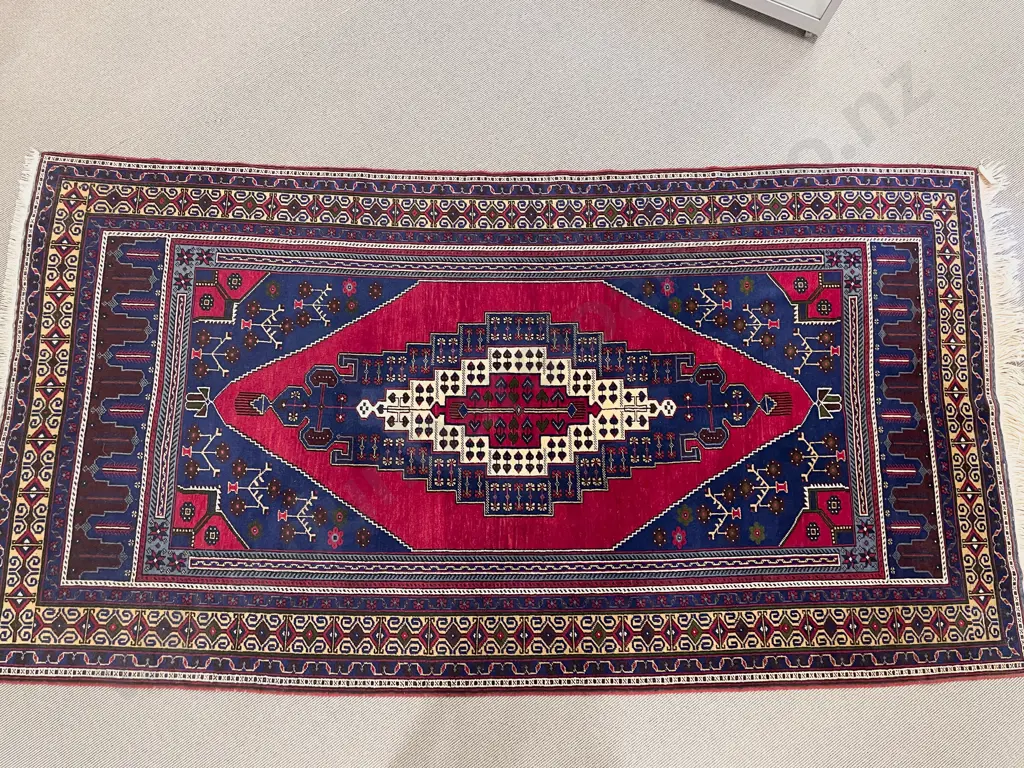 Vintage Caucasian Rug Image 1++