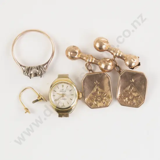 9ct Gold Pieces for Scrap