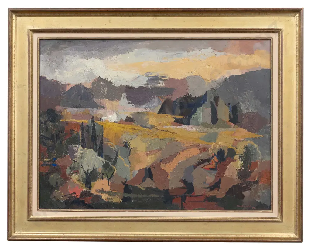 Douglas MacDiarmid - Landscape at Gignac Image 1++