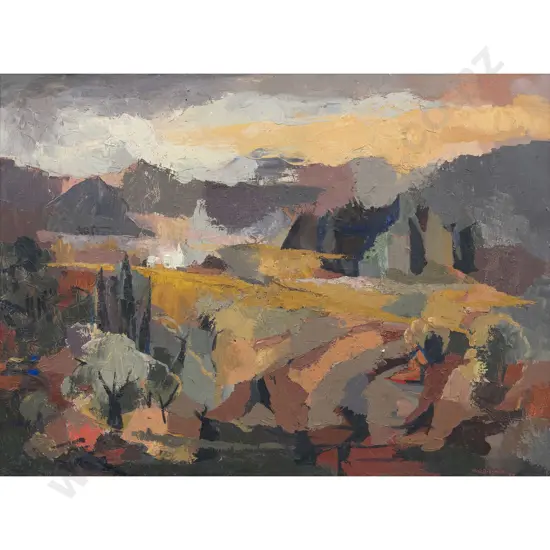 Douglas MacDiarmid - Landscape at Gignac