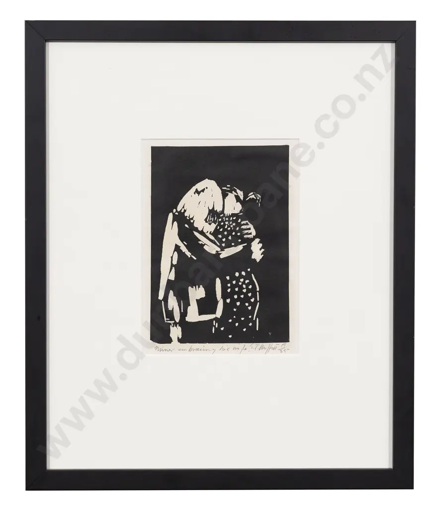 Trevor Moffitt - Miner Embracing His Wife Image 1++