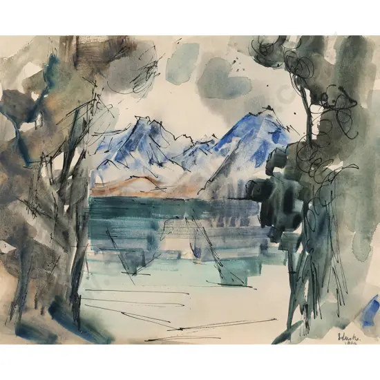 Doris Lusk - Untitled Landscape