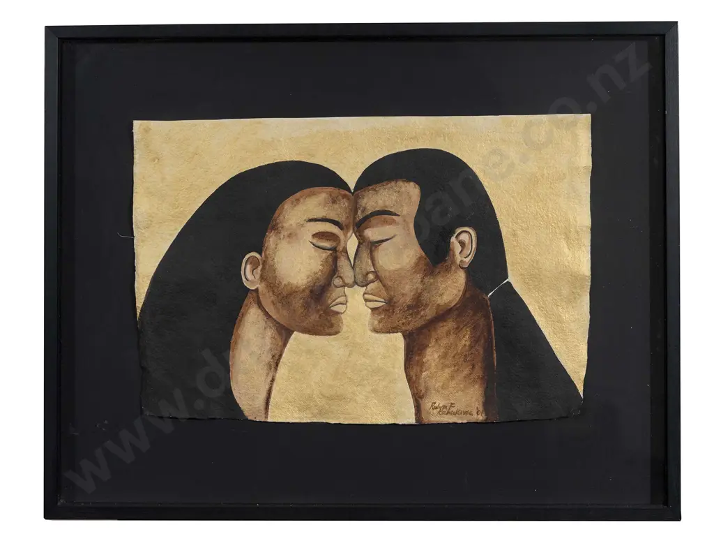 Robyn Kahukiwa - Hongi Image 1++