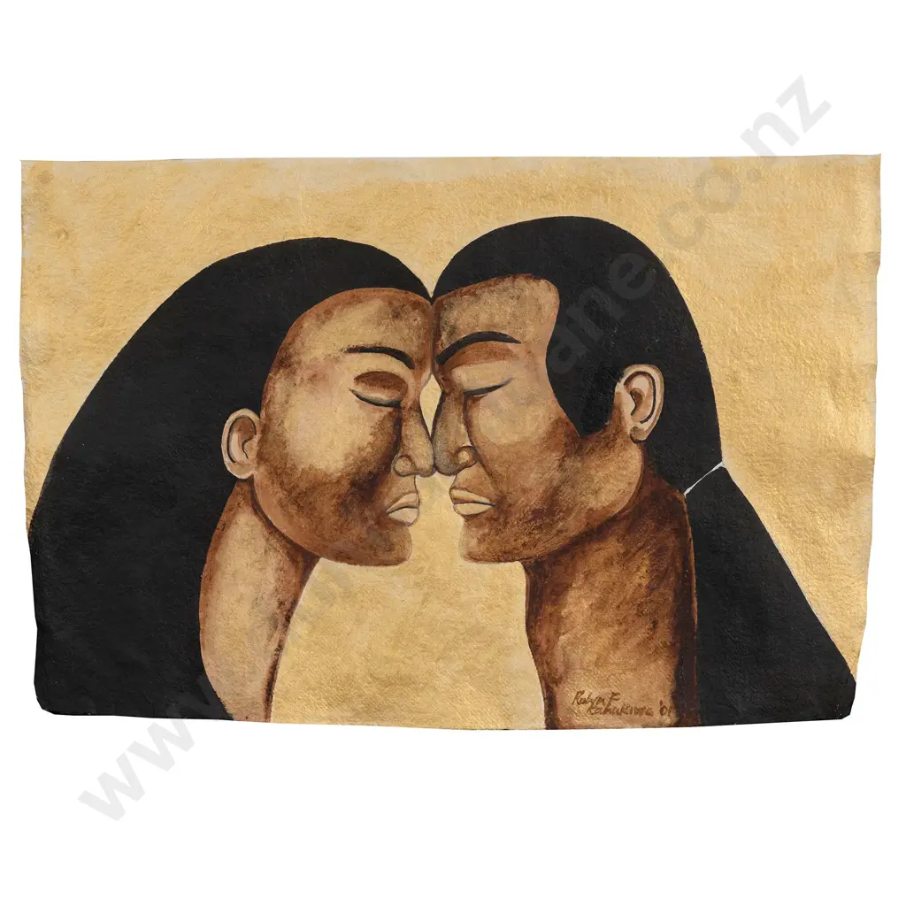 Robyn Kahukiwa - Hongi Image 1++