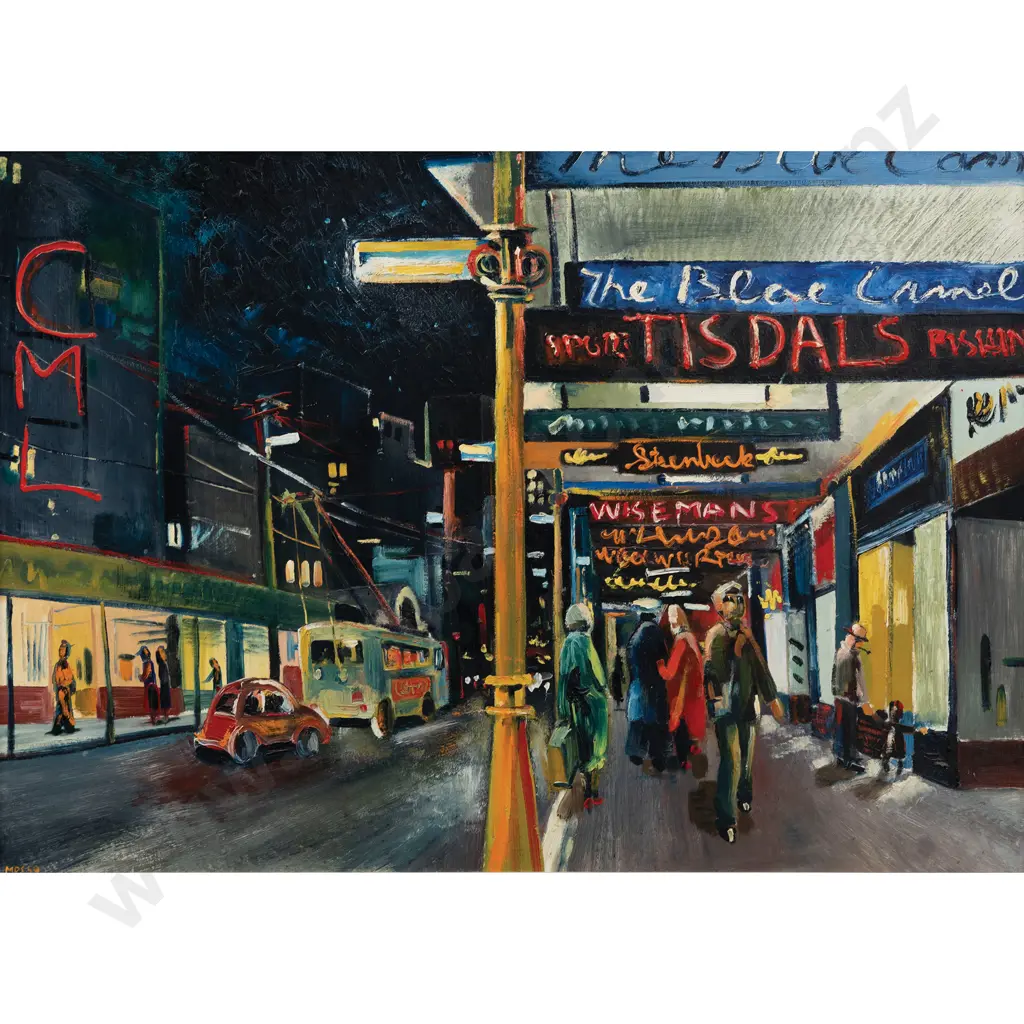 Michael Smither - Queen Street - 1959 Image 1++