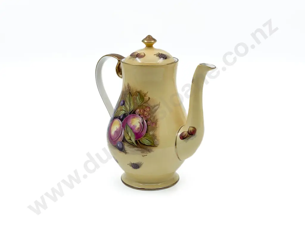 Aynsley Orchard Gold Coffee Pot Image 1++