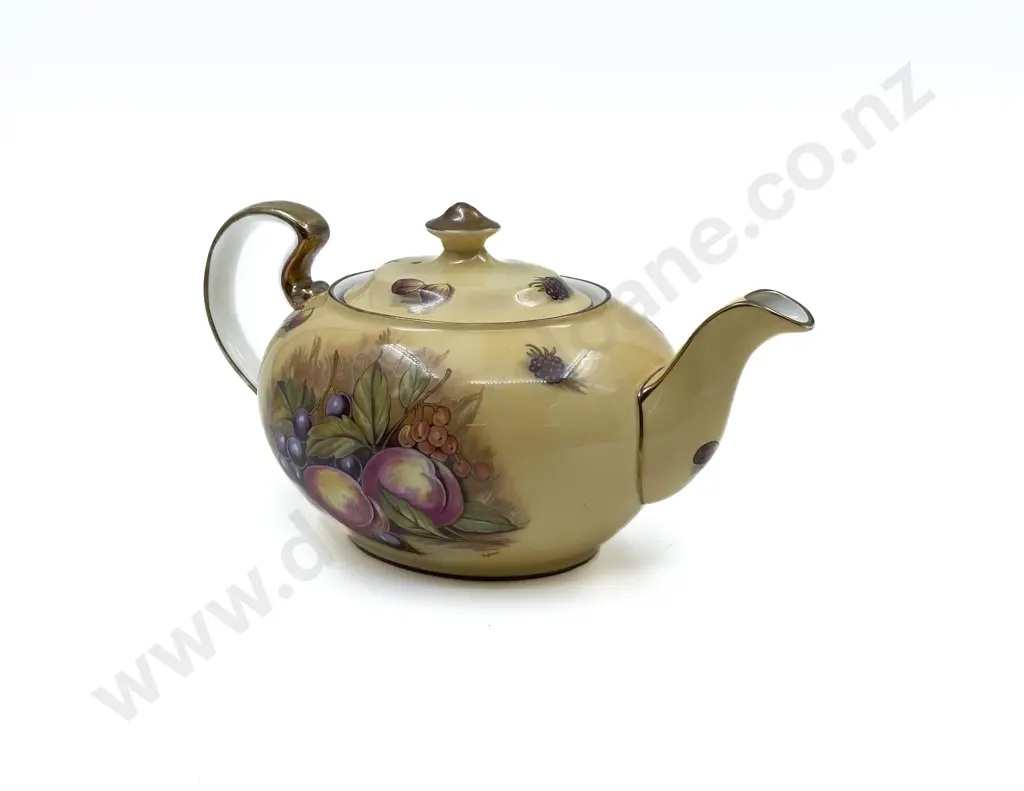 Aynsley Orchard Gold Tea Pot Image 1++