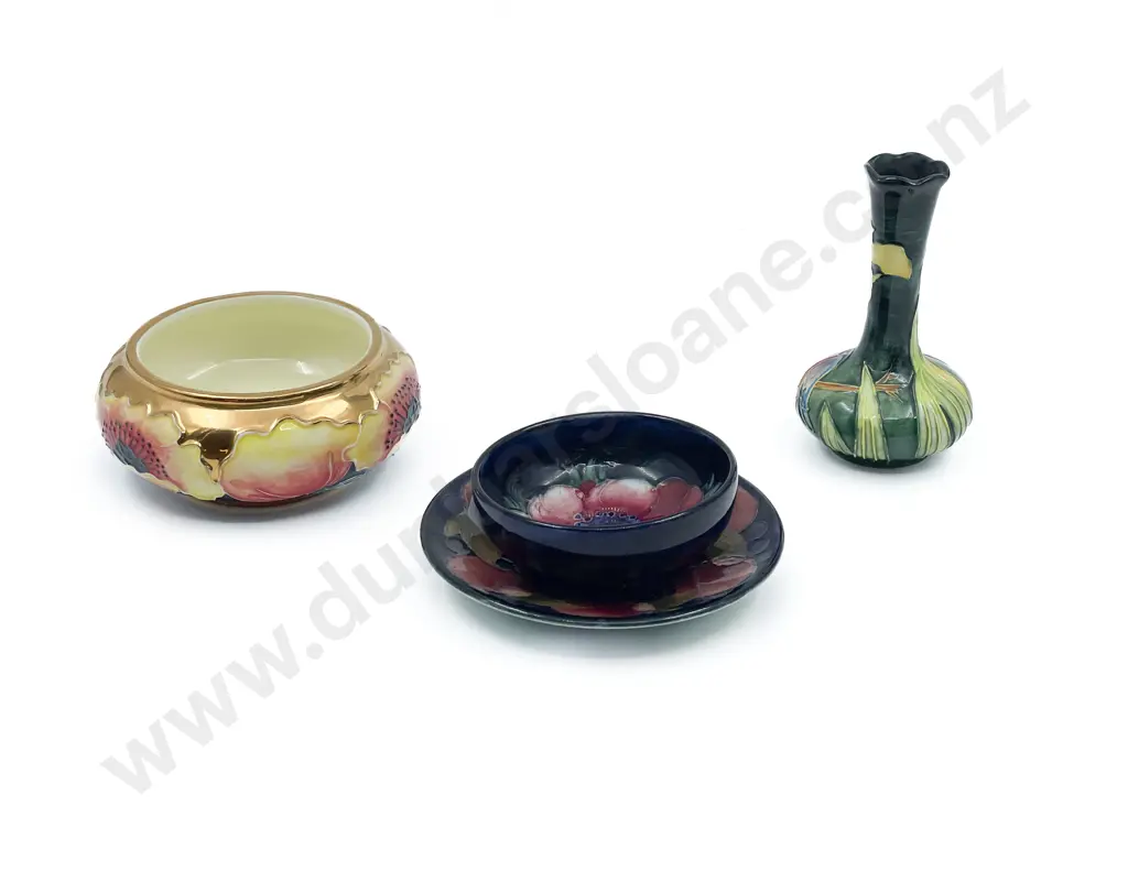 Two Small Pieces of Moorcroft and Two others Image 1++