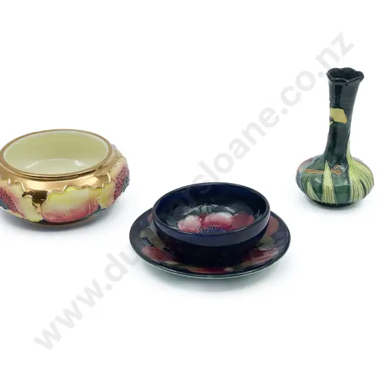 Two Small Pieces of Moorcroft and Two others