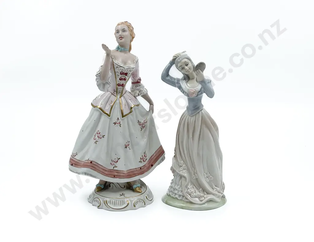 Royal Dux Figure Together with other Spanish Figure Image 1++