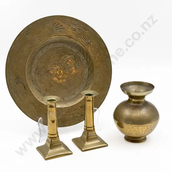Small Qty of Assorted Brassware
