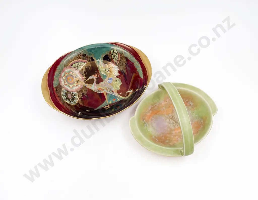 Carltonware Dish and Beswick Shallow Basket Image 1++