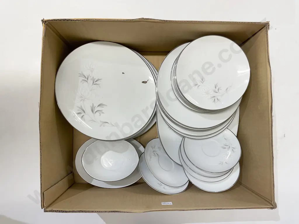 Two Boxes of assorted China and Glassware Image 1++